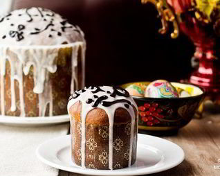 Глазурь для кулича без яичного белка