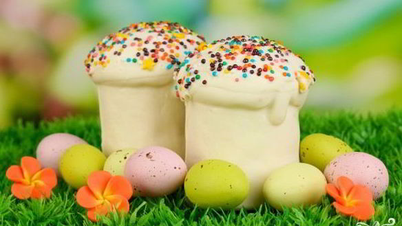 Рецепт Глазури для кулича твердая