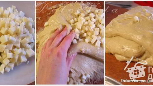 итальянский кулич с сыром