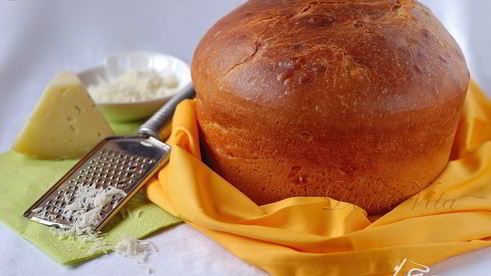 итальянский кулич с сыром