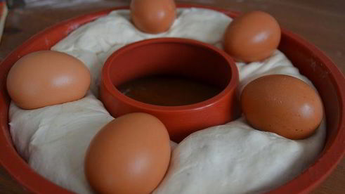 итальянский пасхальный каравай