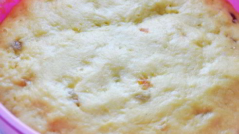 коньячный кулич с изюмом, цукатами и орехами