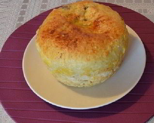 Кулич с финиками