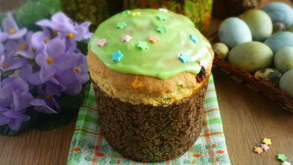 Рецепт Кулича с кардамоном