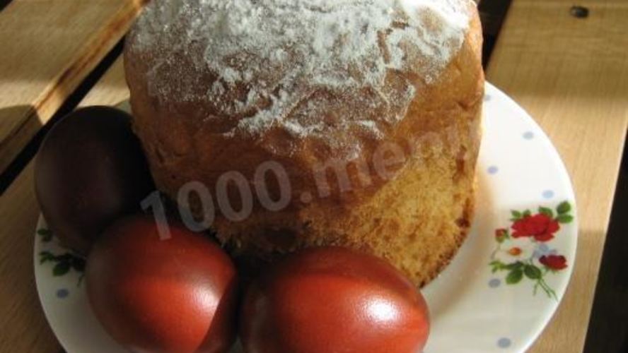 Рецепт кулича со сметаной пасхальный