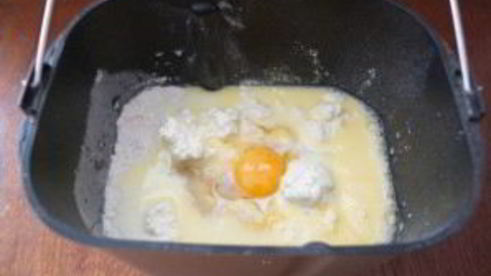 кулич творожный в хлебопечке