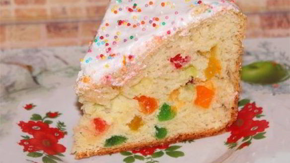 Рецепт Кулича творожного в мультиварке