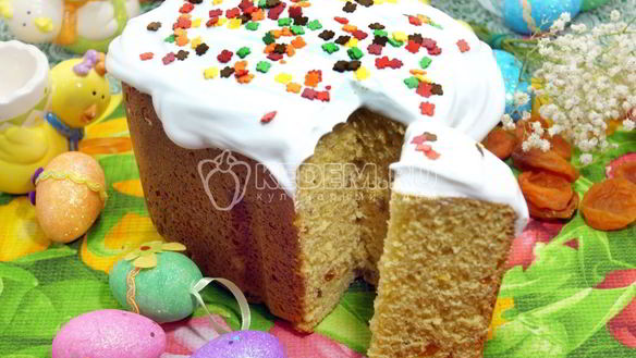 Рецепт Кулича в хлебопечке