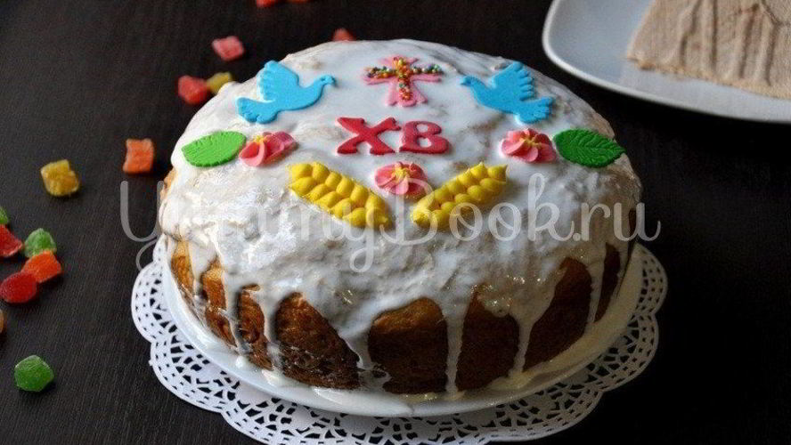 Рецепт кулича в мультиварке