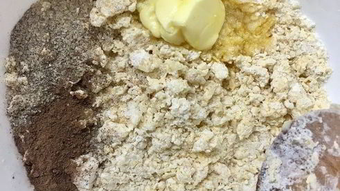 необычный шоколадный кулич