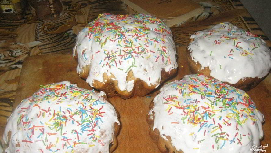 Рецепт оригинального пасхального кулича