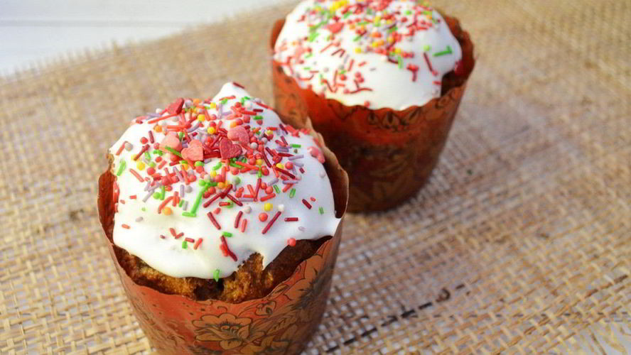 Рецепт отрубного кулича