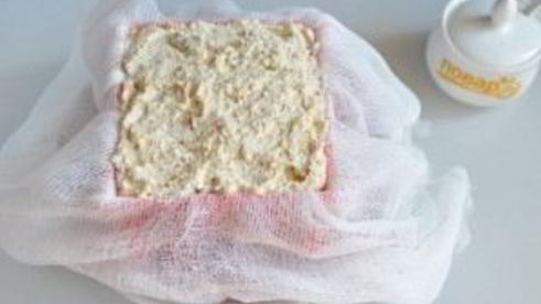 пасха из печенья и творога