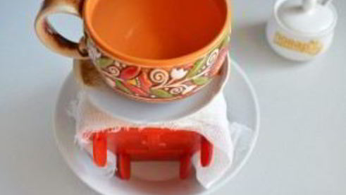 пасха из печенья и творога