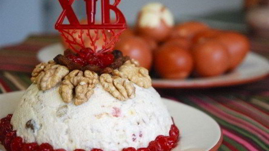 Рецепт пасхи с медом и цукатами