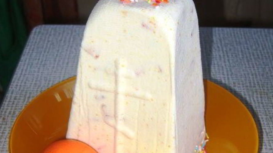 Рецепт пасхи творожной царской