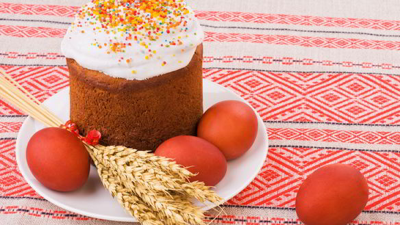 Рецепт Пасхального кулича с белковым кремом