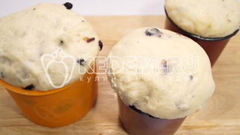 пасхальный кулич с изюмом