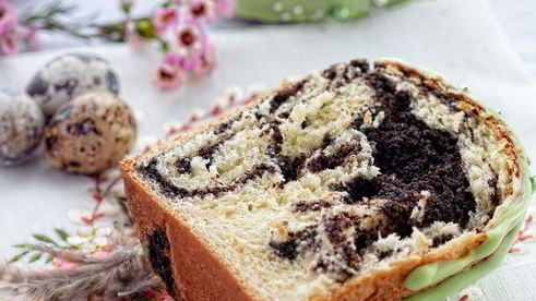 пасхальный маковый кулич