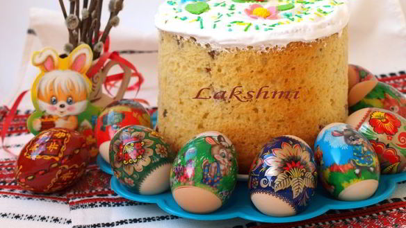 Рецепт Пасхальных куличей на топленом молоке