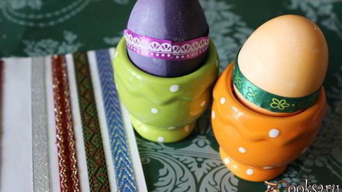 пасхальные яйца крашенки
