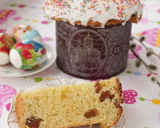 Шафрановый кулич