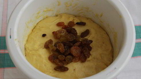 шафрановый кулич