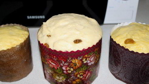 шафрановый кулич