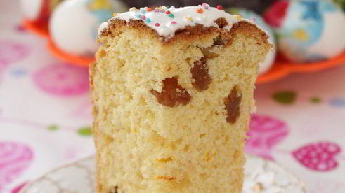 шафрановый кулич