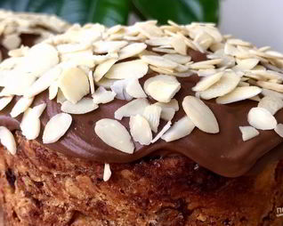 Шоколадный кулич на Пасху