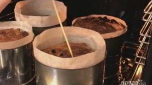 шоколадный кулич на пасху