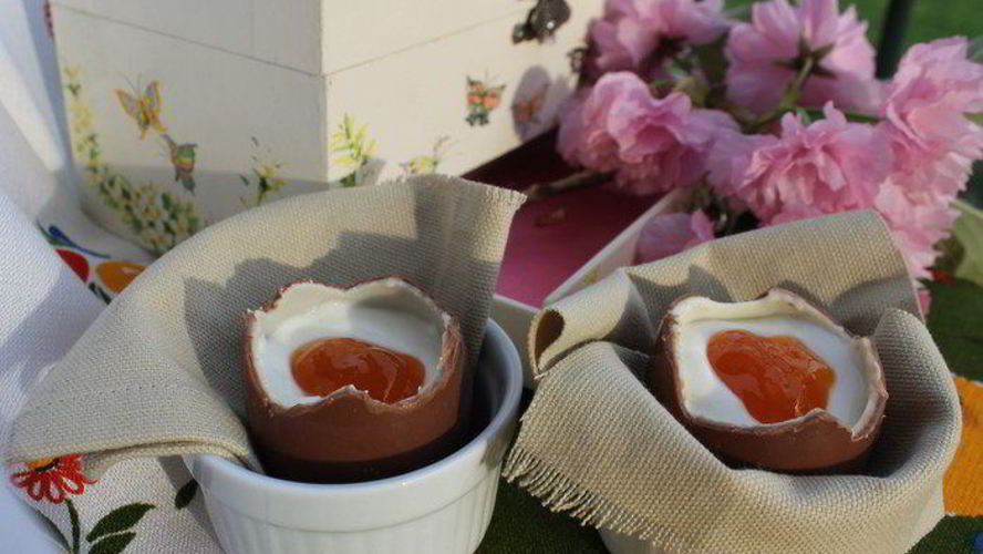 Рецепт шоколадных пасхальных яиц