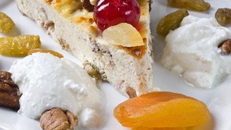 Рецепт сливочной пасхи с орехами, цукатами и цедрой