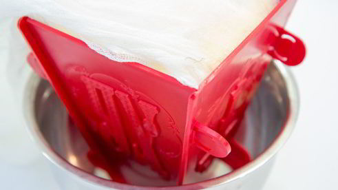 царская творожная пасха с маковой начинкой