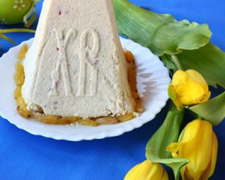 Творожно-медовая пасха