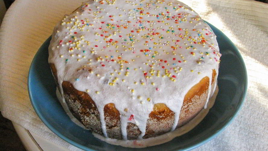 Рецепт весеннего кулича