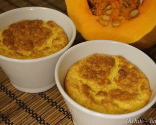 Пшенный пудинг с тыквой