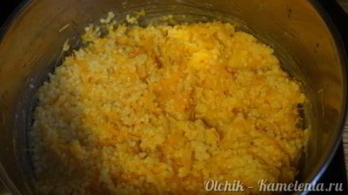 пшенный пудинг с тыквой