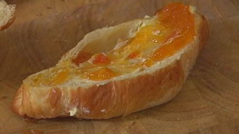 пудинг с белым шоколадом и изюмом