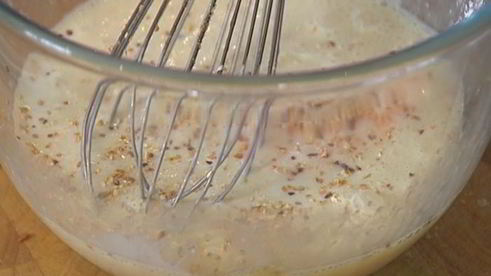 пудинг с белым шоколадом и изюмом