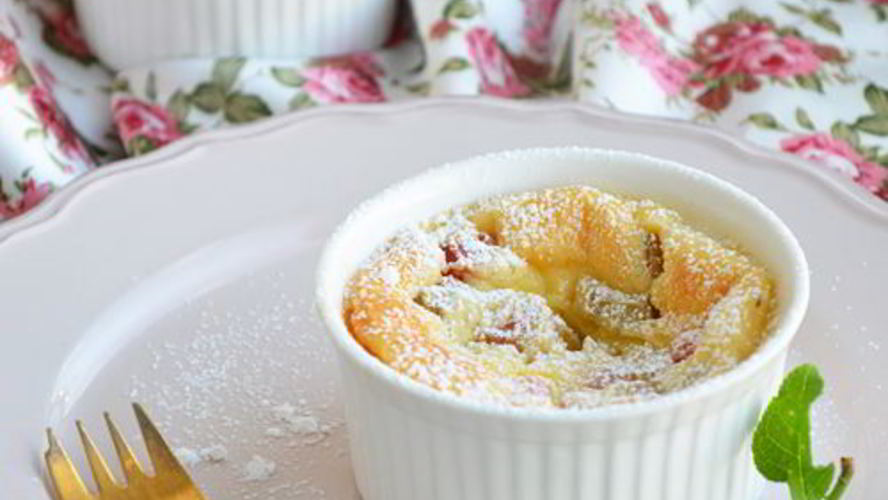 Рецепт пудинга с ревенем