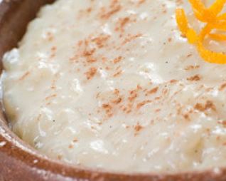 Рисовый пудинг с апельсином и корицей