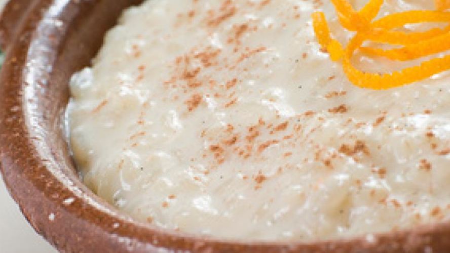 Рецепт рисового пудинга с апельсином и корицей