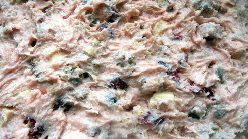 шоколадный десерт christmas blondies