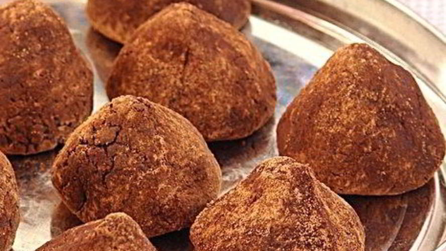 Рецепт шоколадных трюфелей с грецкими орехами