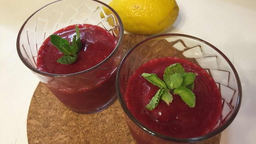 Рецепт сорбета ягодная бомба