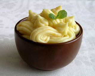 Апельсиновое суфле с заварным кремом