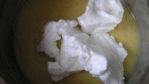 апельсиновое суфле с заварным кремом