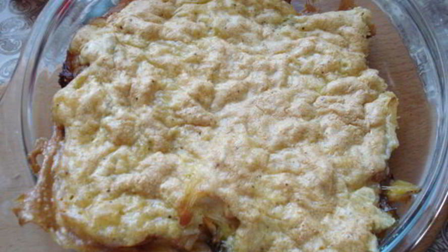 Рецепт камбалы под сырным суфле по-французски