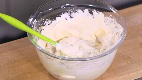 кокосовое суфле с ананасом